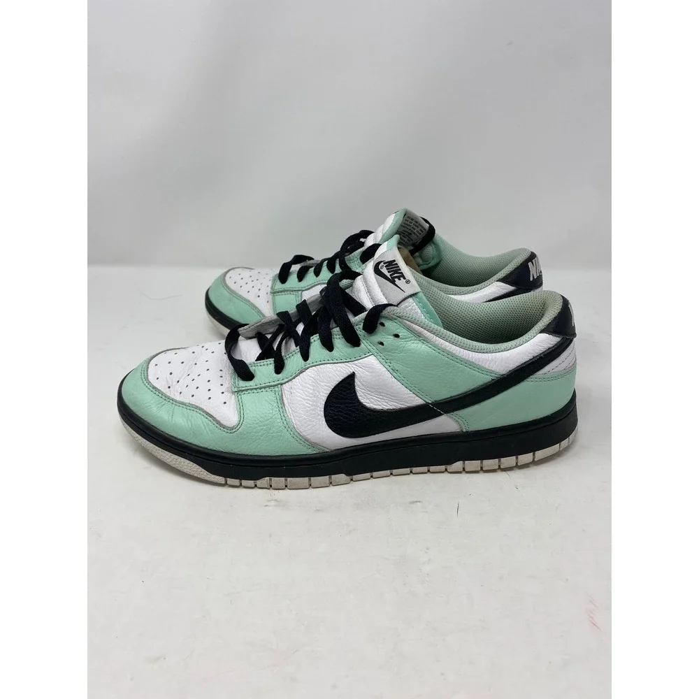 Nike Dunk Low Mint Green White Black Sneakers FN0569-900 Mens 11